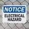 Signmission Electrical Hazard OSHA Notice Sign, Plastic, 10in W x 7in L, 2PK OS-2PACK-NS-P-710-L-11649 - alternate 5